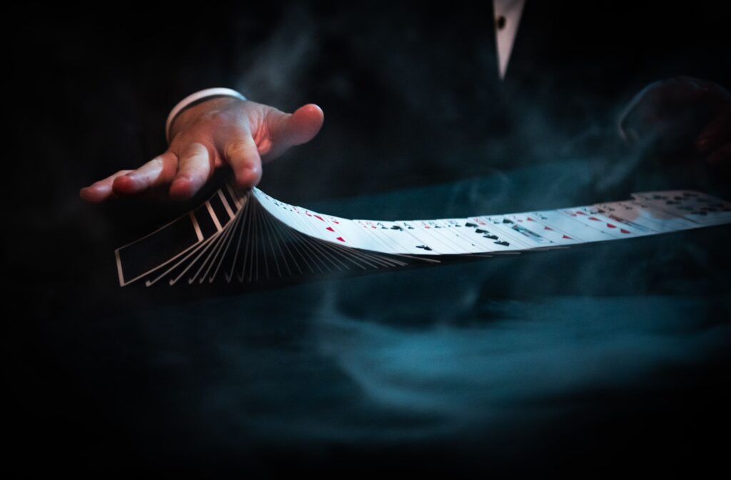The Skill and Precision Behind Magic Performed Right Before Your Eyes